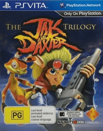 Jak And Daxter Trilogy box art for Playstation Vita